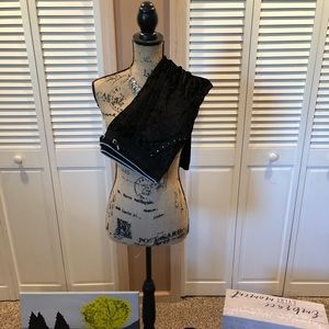 Black Velour BCBG Sweats